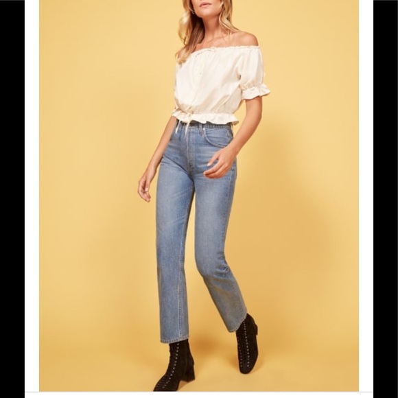 Reformation Denim - Cynthia high relaxed jean